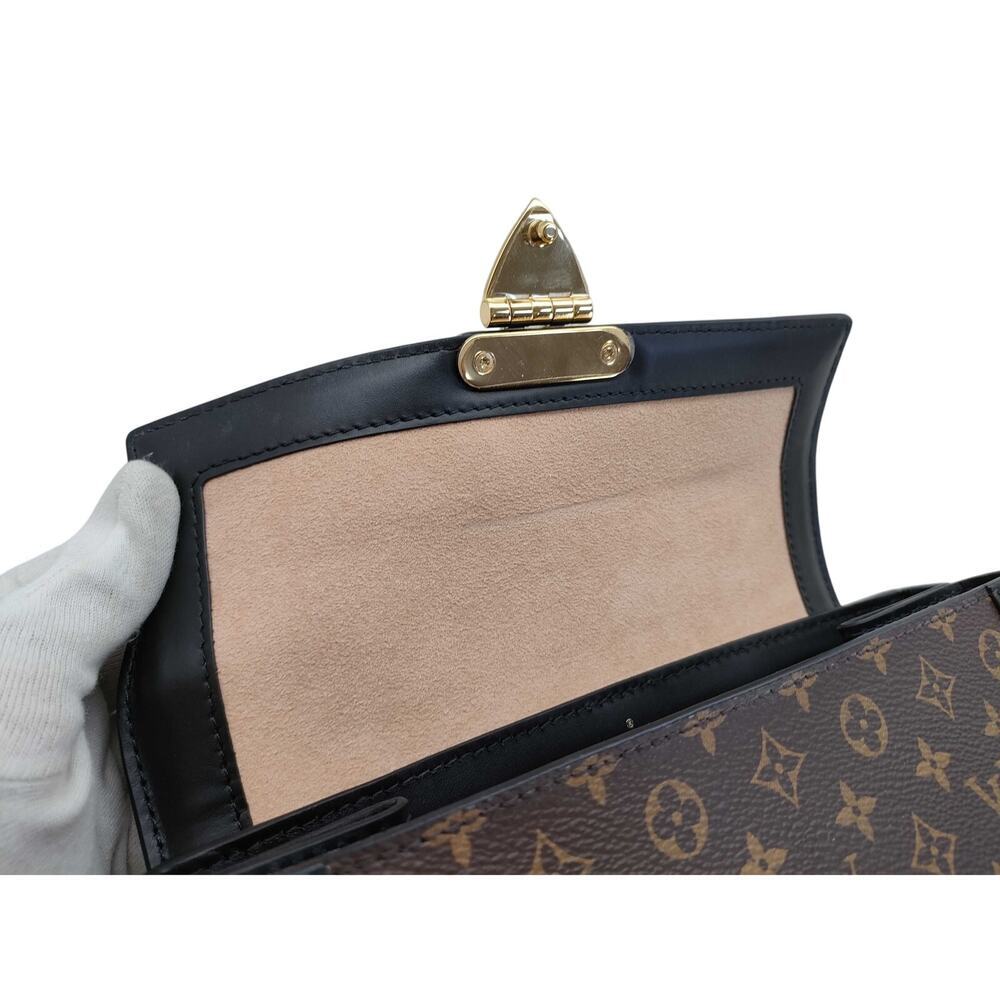 Louis Vuitton Trianon Trunk bag PM Monogram Wood LV crossbody tote Rare Handbag - Picture 12 of 15